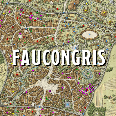Carte interactive de Faucongris