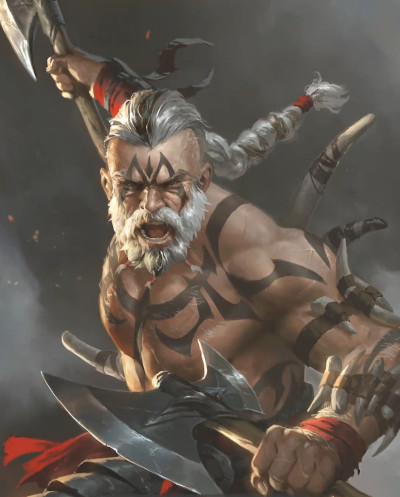Barbarian Berserker DnD 2024