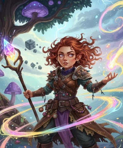 Sorcerer Wild Magic DnD 2024