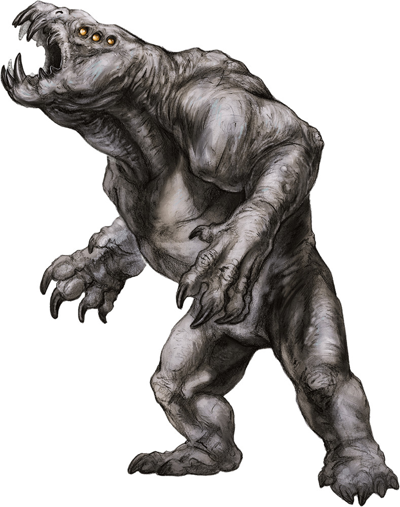 Gray Render (5.5) - Monster " Dungeons & Dragons - DnD 5e.