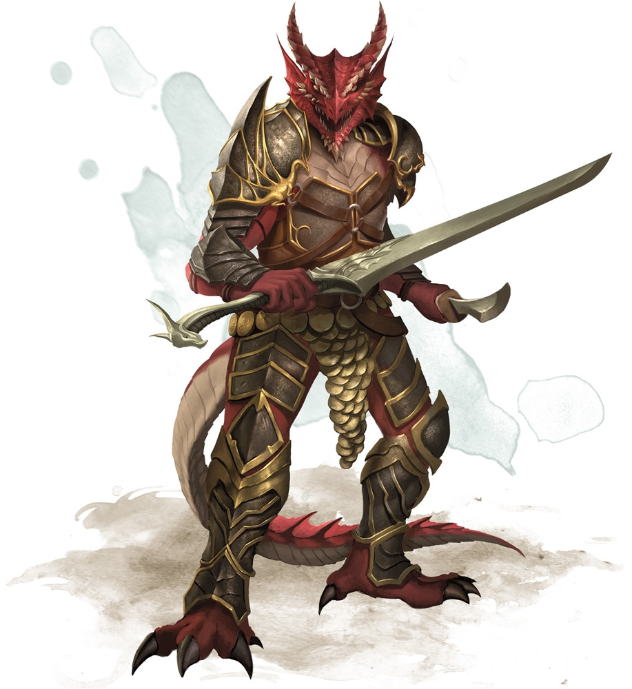Half-Red Dragon Veteran