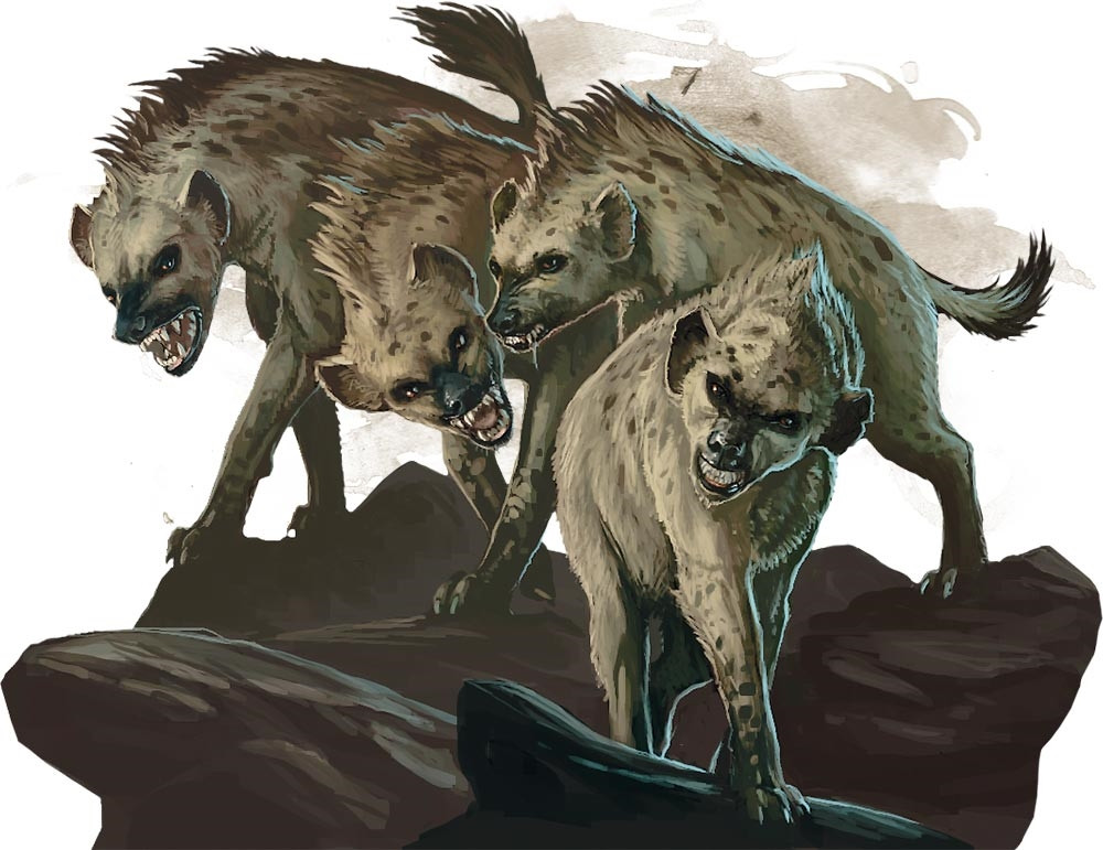 Hyena - Monster » Dungeons & Dragons - DnD 5e