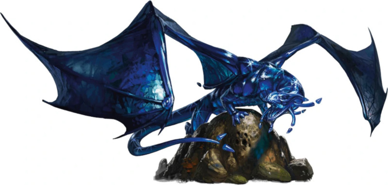 Ancient Sapphire Dragon
