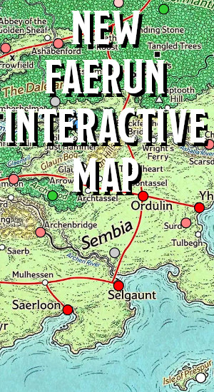 Faerûn Interactive Map