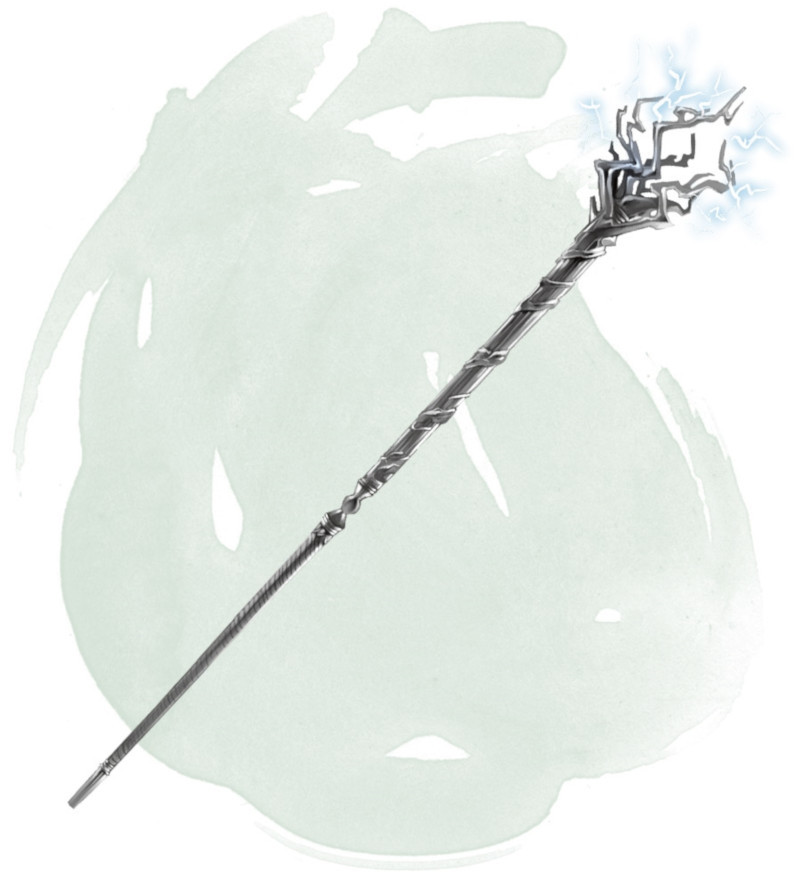 Bâton de tonnerre et de foudre